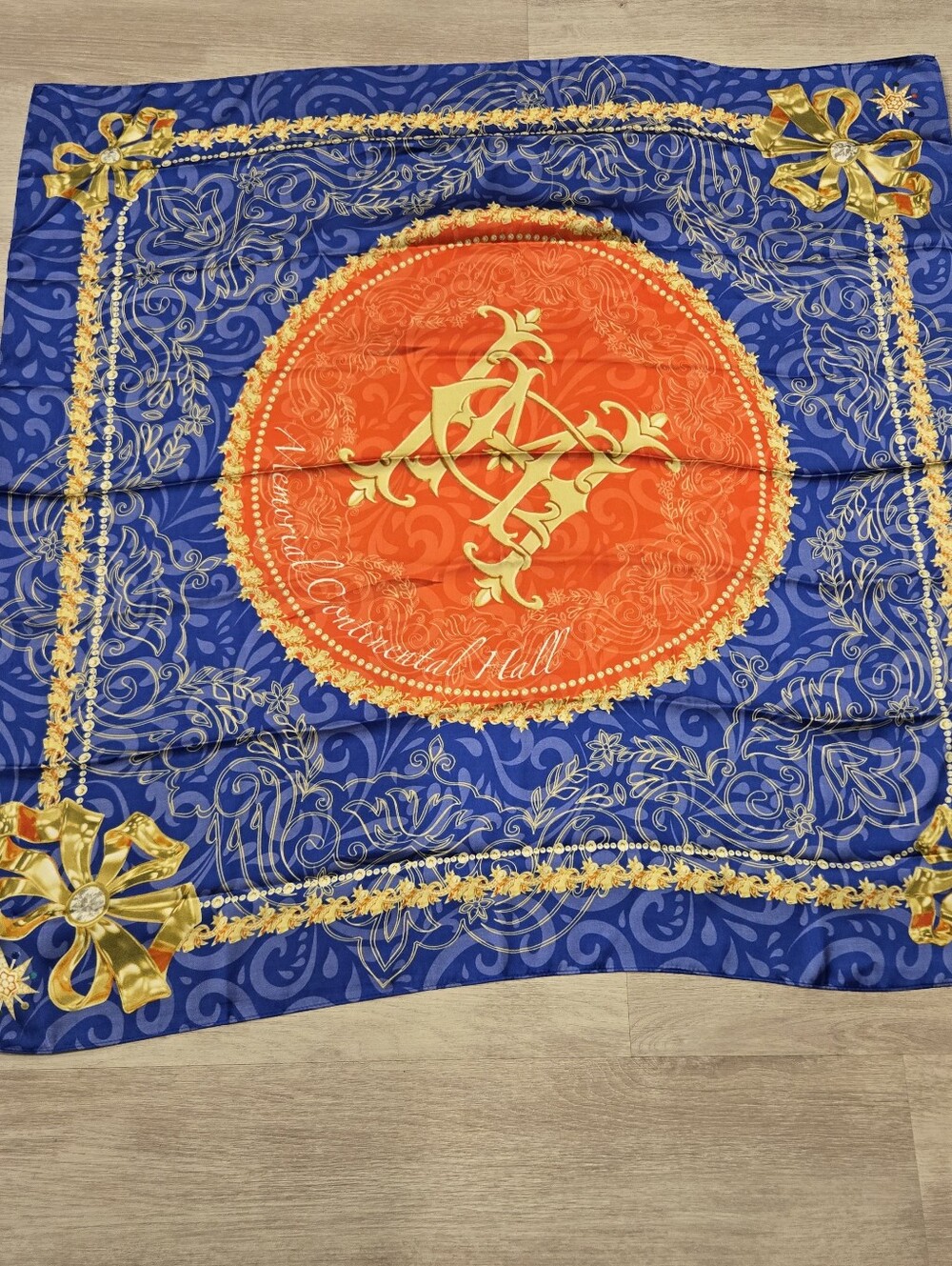 DAR Daughters of the American Revolution Constitution Hall Scarf